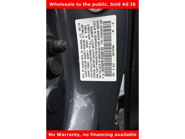 2013 Honda Civic Sdn EX