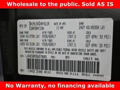 2005 Jeep Liberty Limited