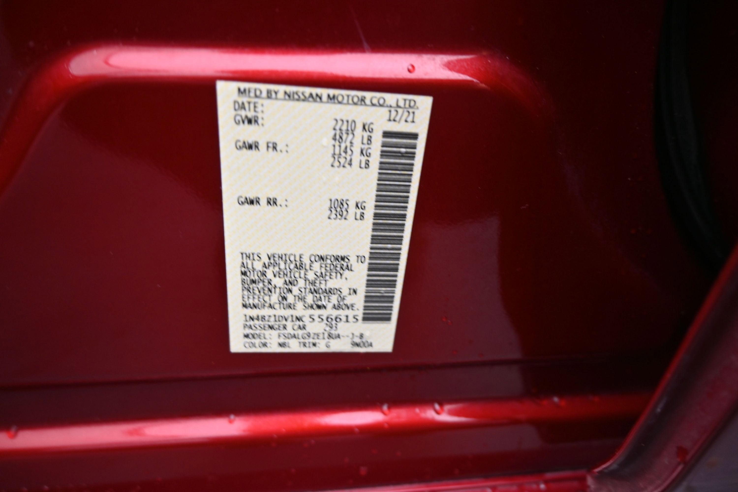 2022 Nissan LEAF SL PLUS