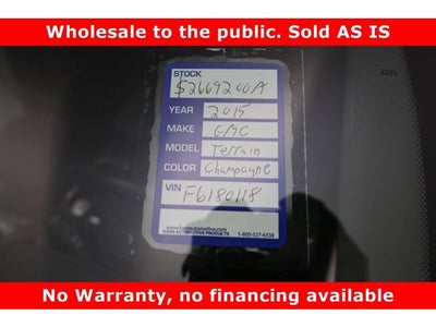 2015 GMC Terrain SLE