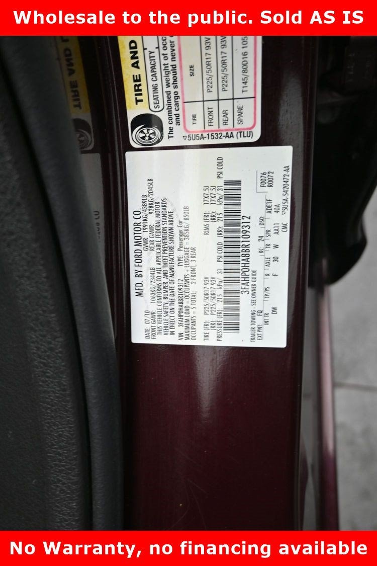 2011 Ford Fusion SE