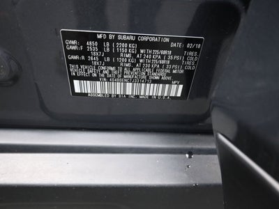 2018 Subaru Outback Limited