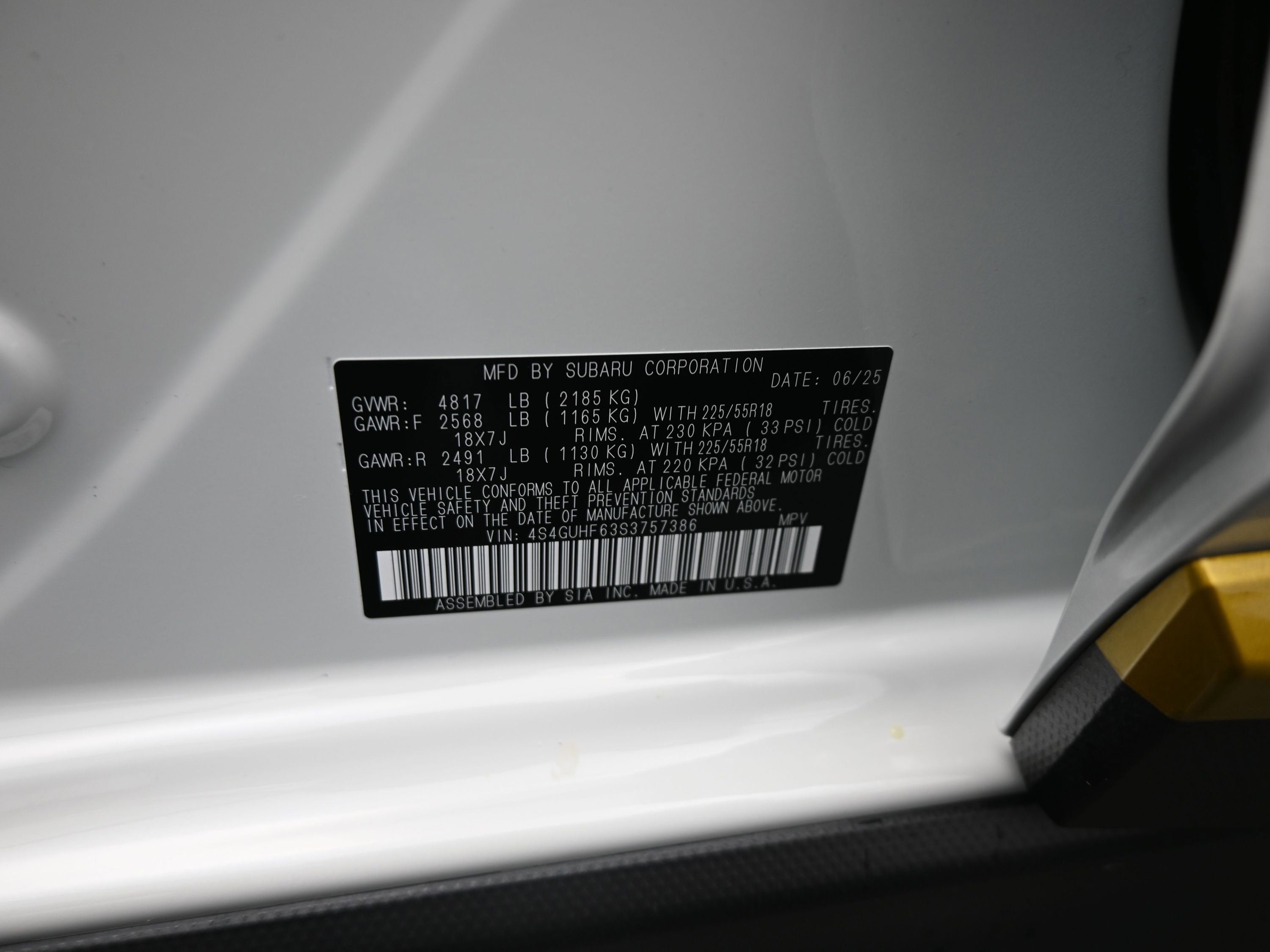 2025 Subaru Crosstrek Sport