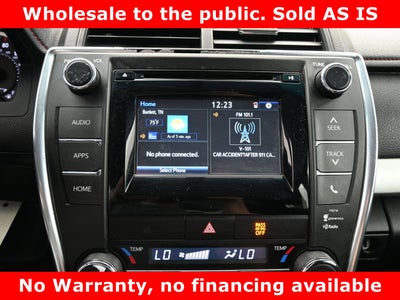 2015 Toyota Camry XSE