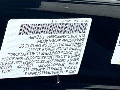 2023 Honda Pilot Elite