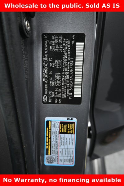 2010 Hyundai Santa Fe Limited