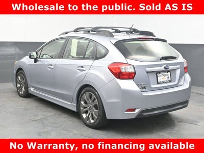 2015 Subaru Impreza Wagon 2.0i Sport Premium