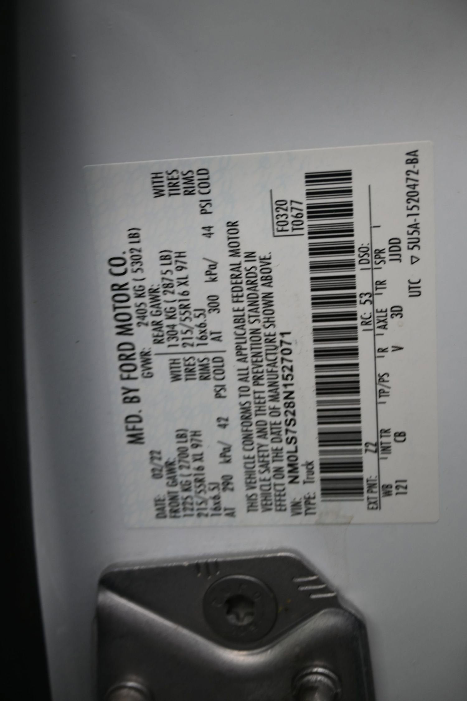 2022 Ford Transit Connect Van XL