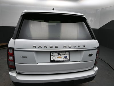 2017 Land Rover Range Rover HSE