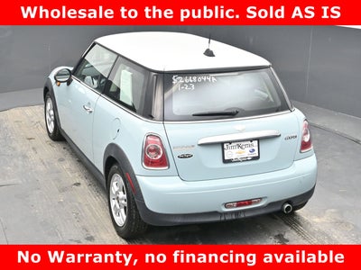 2012 MINI Hardtop 2 Door Cooper