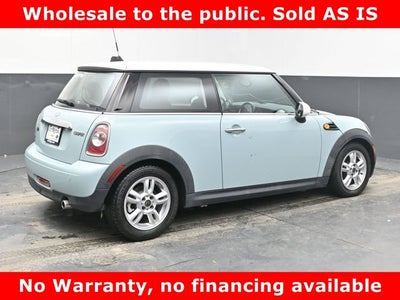 2012 MINI Hardtop 2 Door Cooper