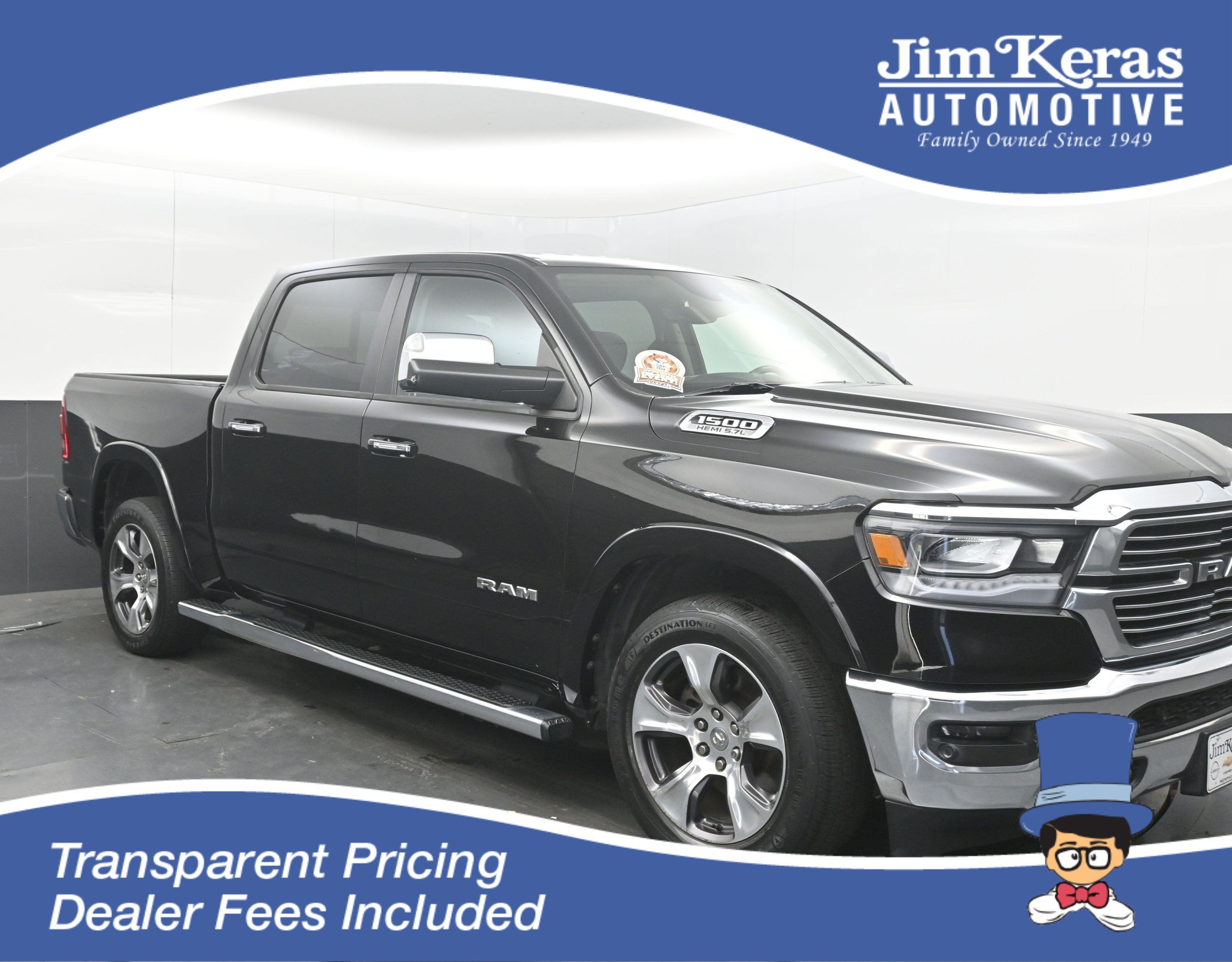 2019 RAM 1500 Laramie Crew Cab 4x2 5'7" Box