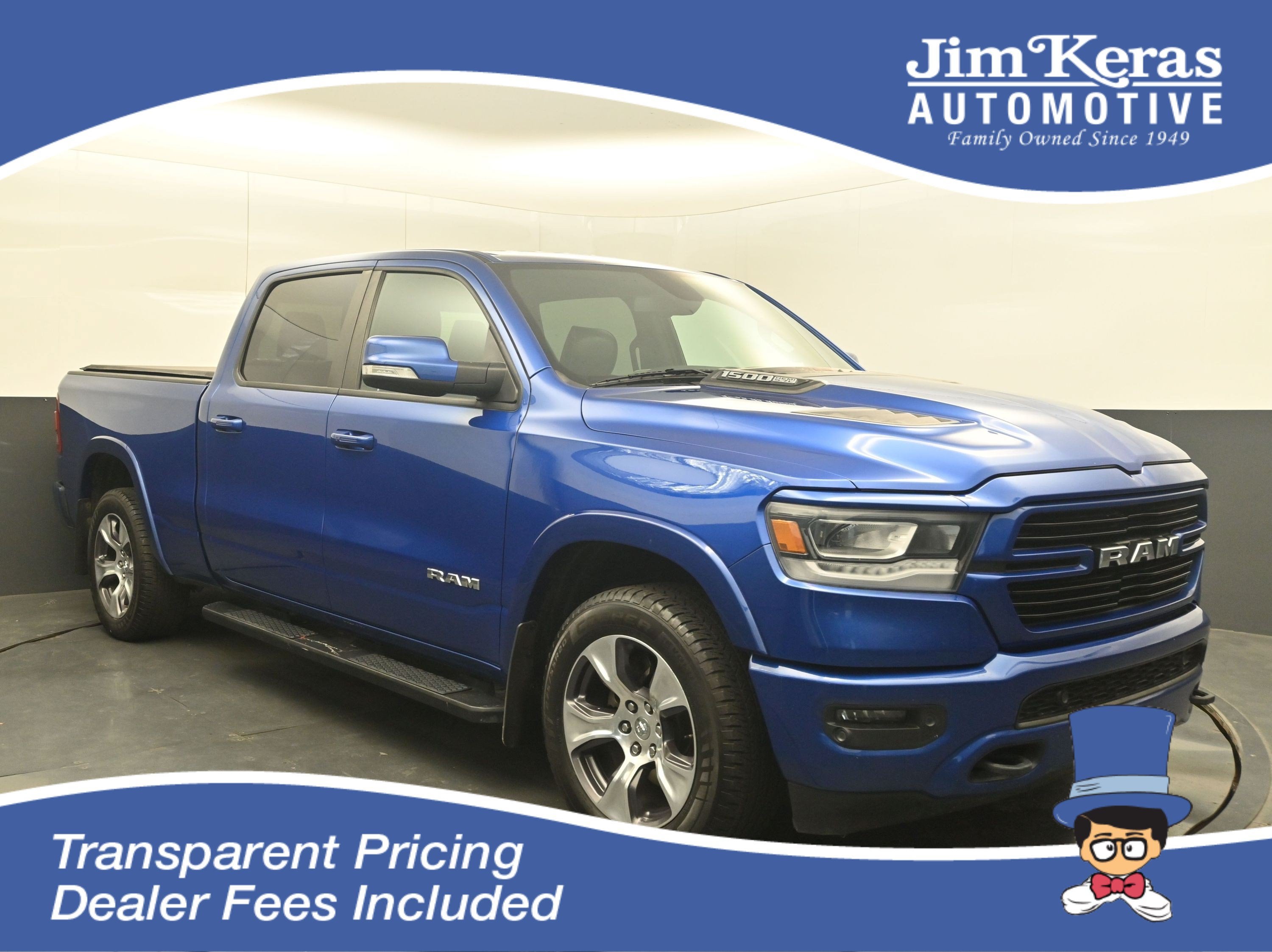 2019 RAM 1500 Laramie Crew Cab 4x4 6'4" Box