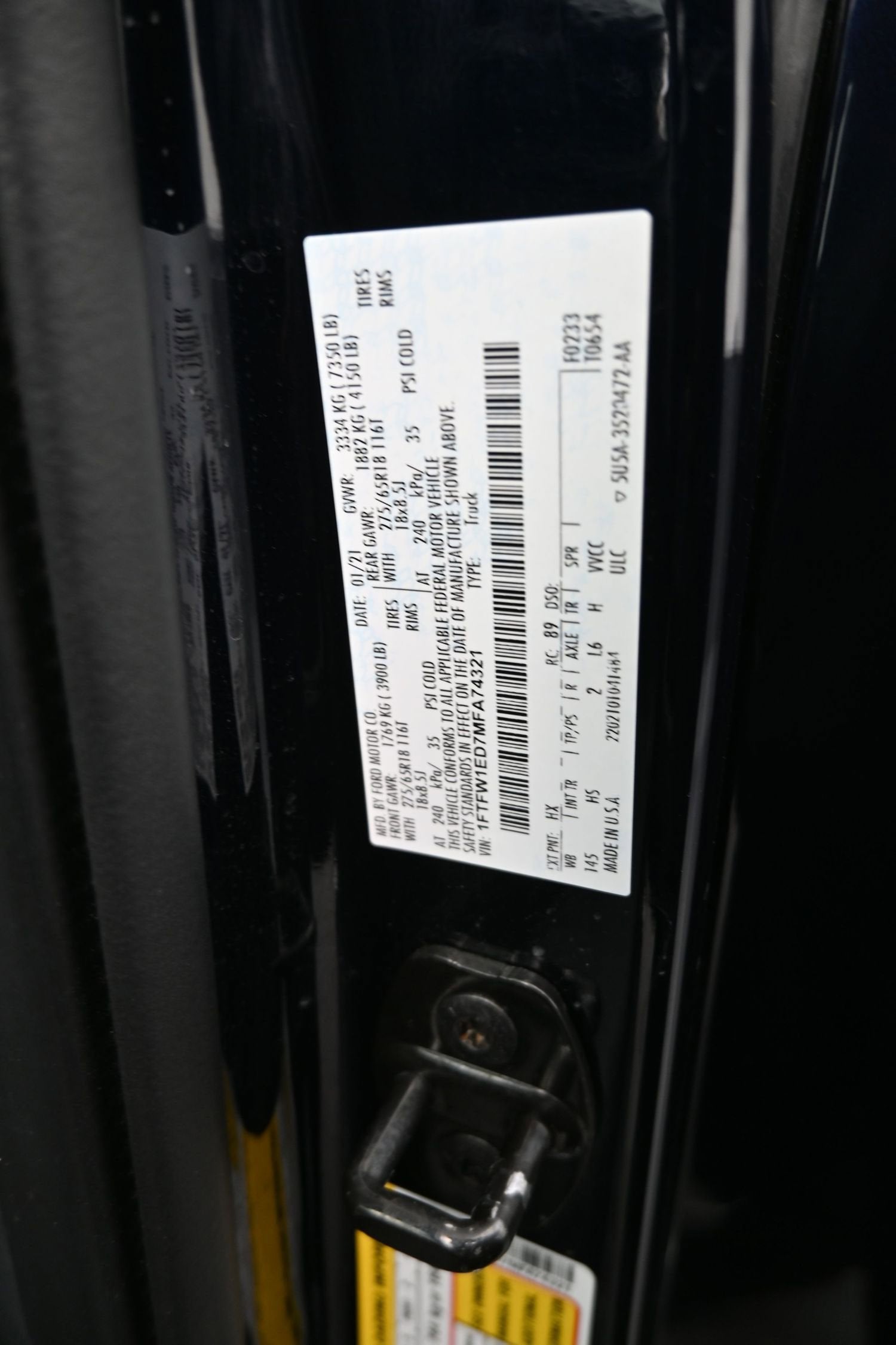 2021 Ford F-150 LARIAT