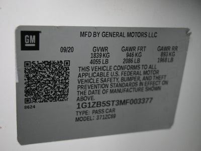 2021 Chevrolet Malibu LS