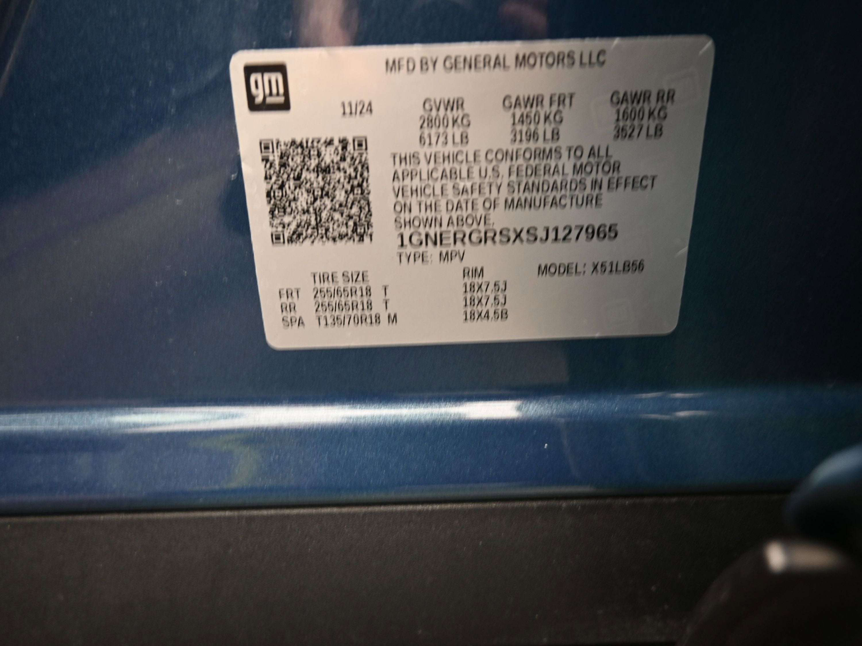 2025 Chevrolet Traverse LT