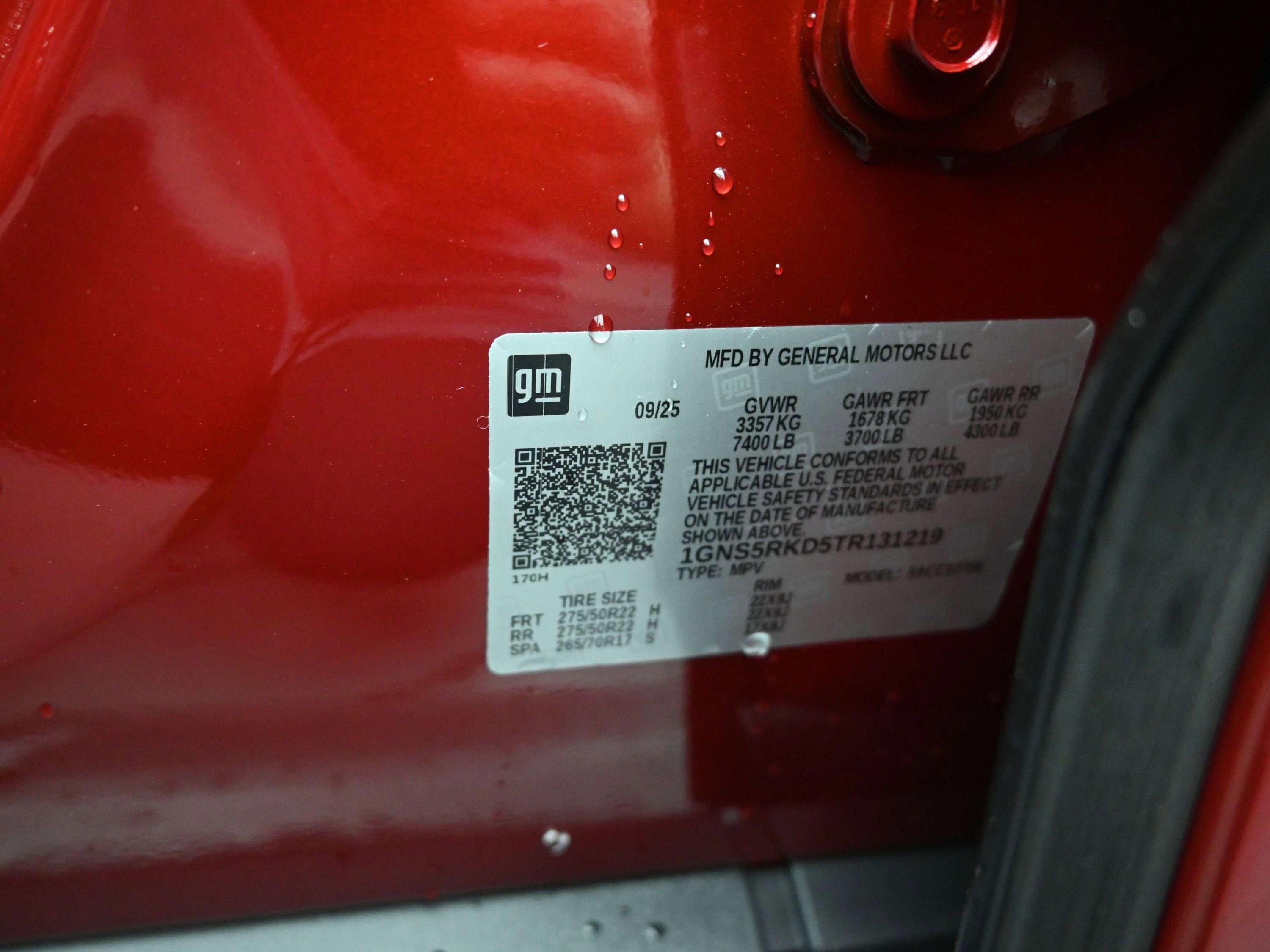 2026 Chevrolet Tahoe RST