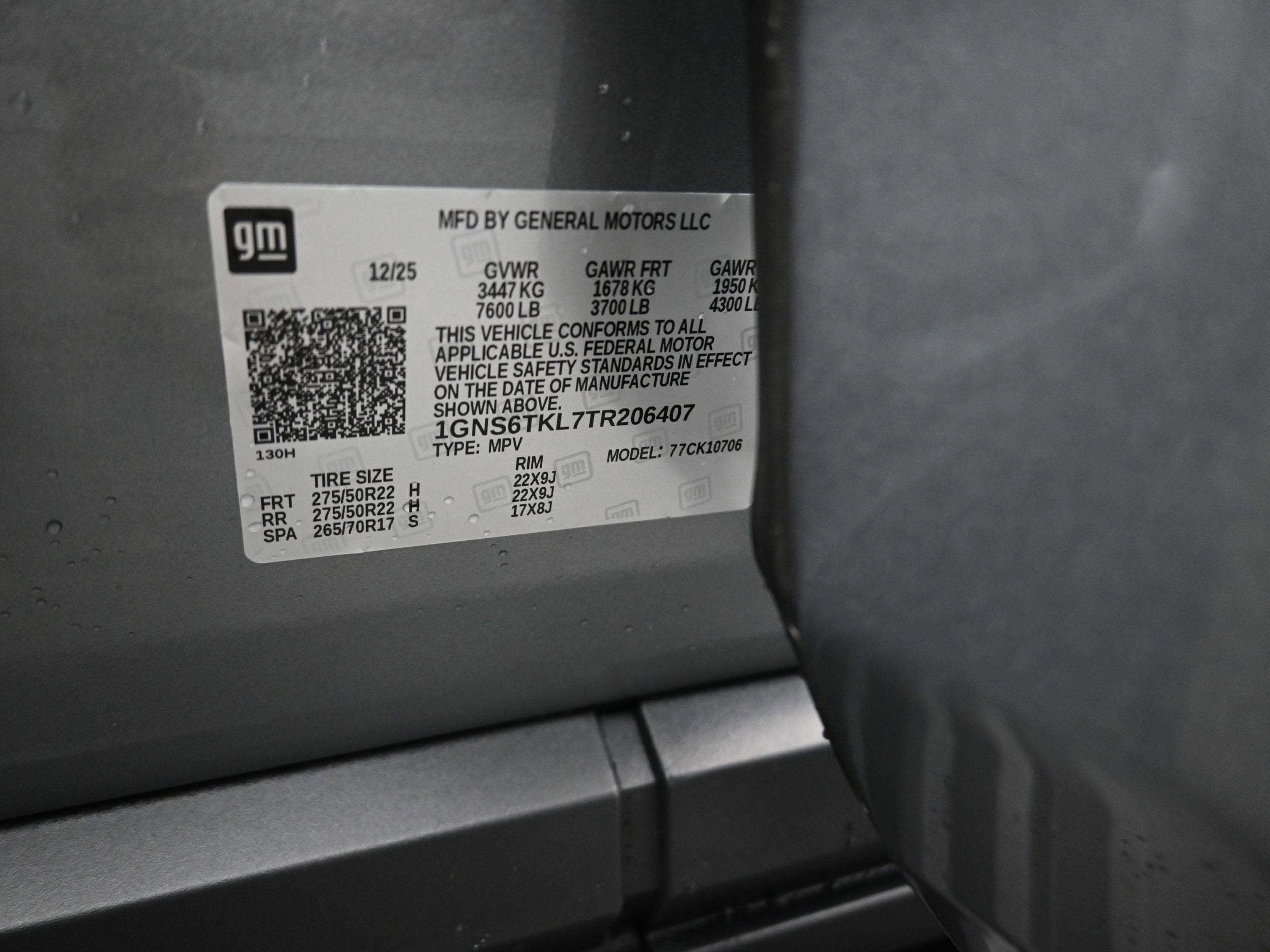 2026 Chevrolet Tahoe High Country