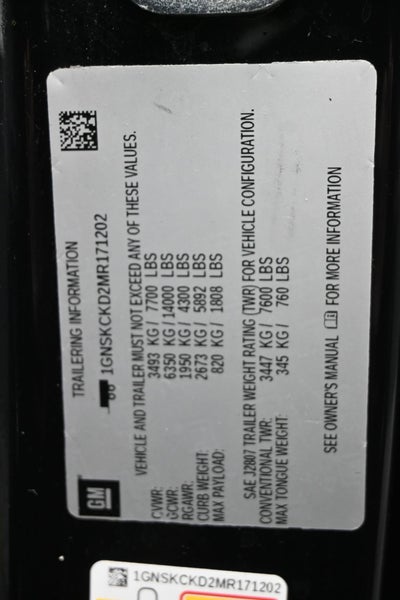 2021 Chevrolet Suburban LT