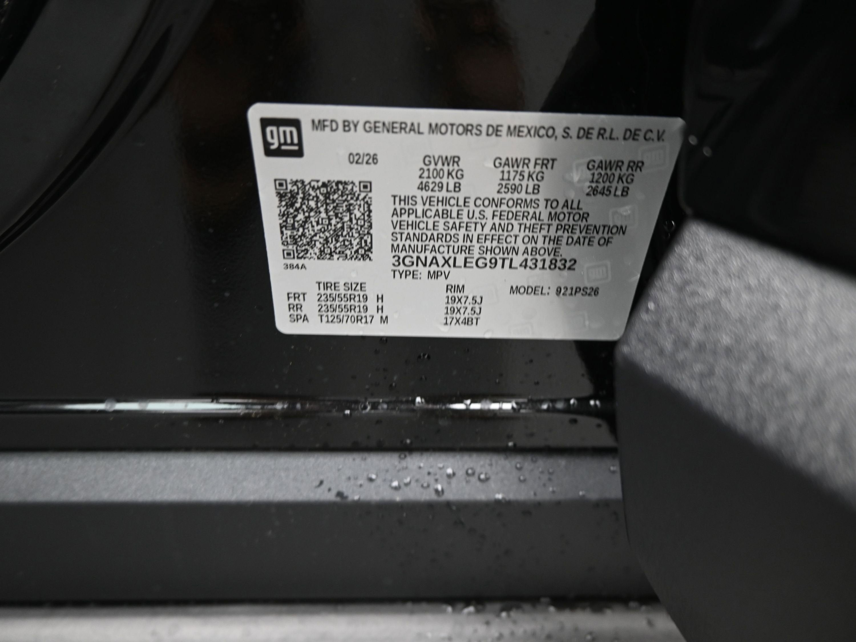 2026 Chevrolet Equinox RS