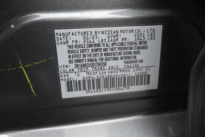 2025 Nissan Sentra SV