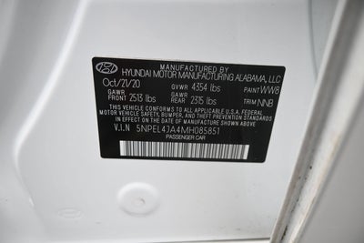 2021 Hyundai Sonata SEL