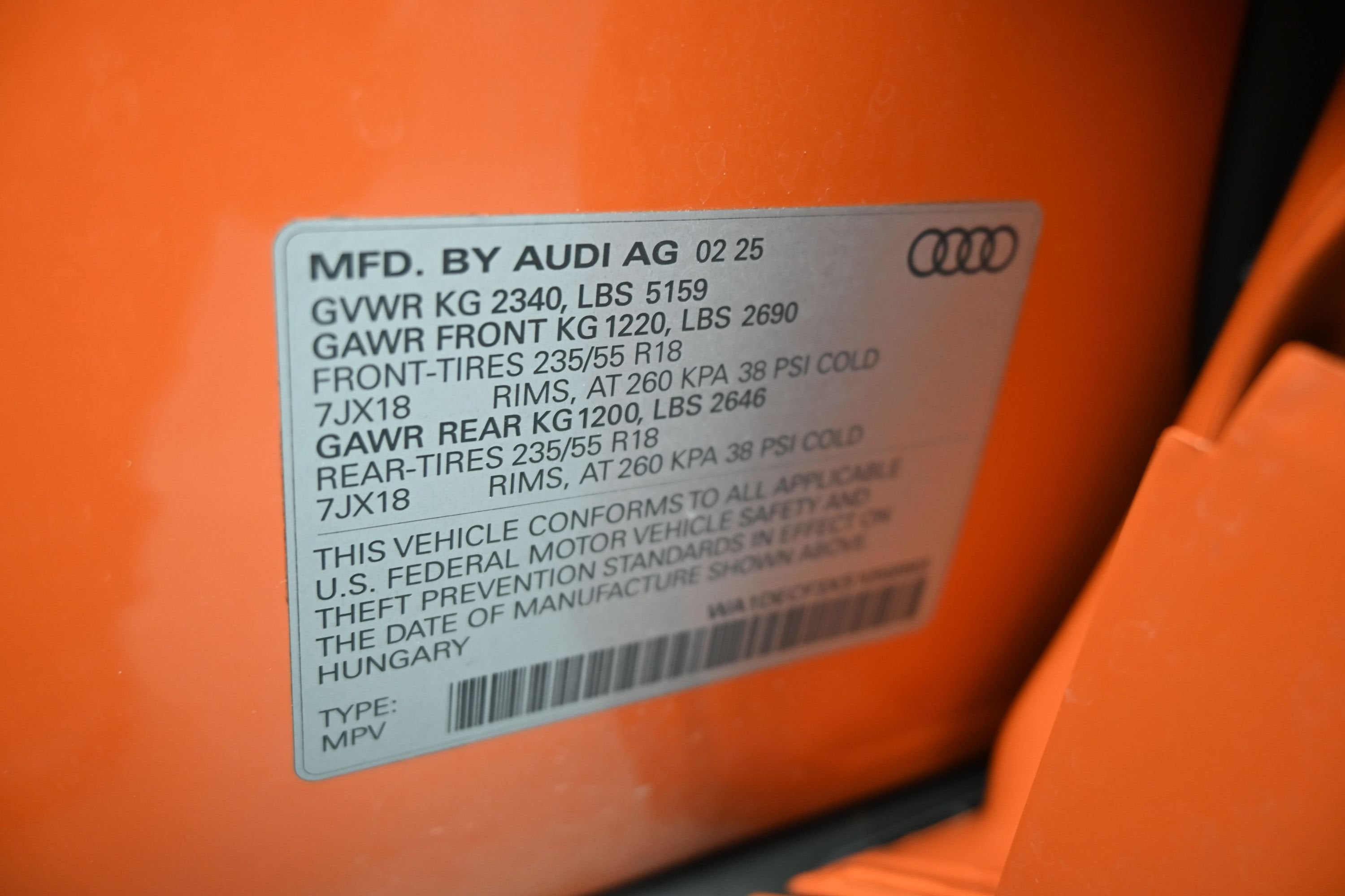 2025 Audi Q3 S line Premium