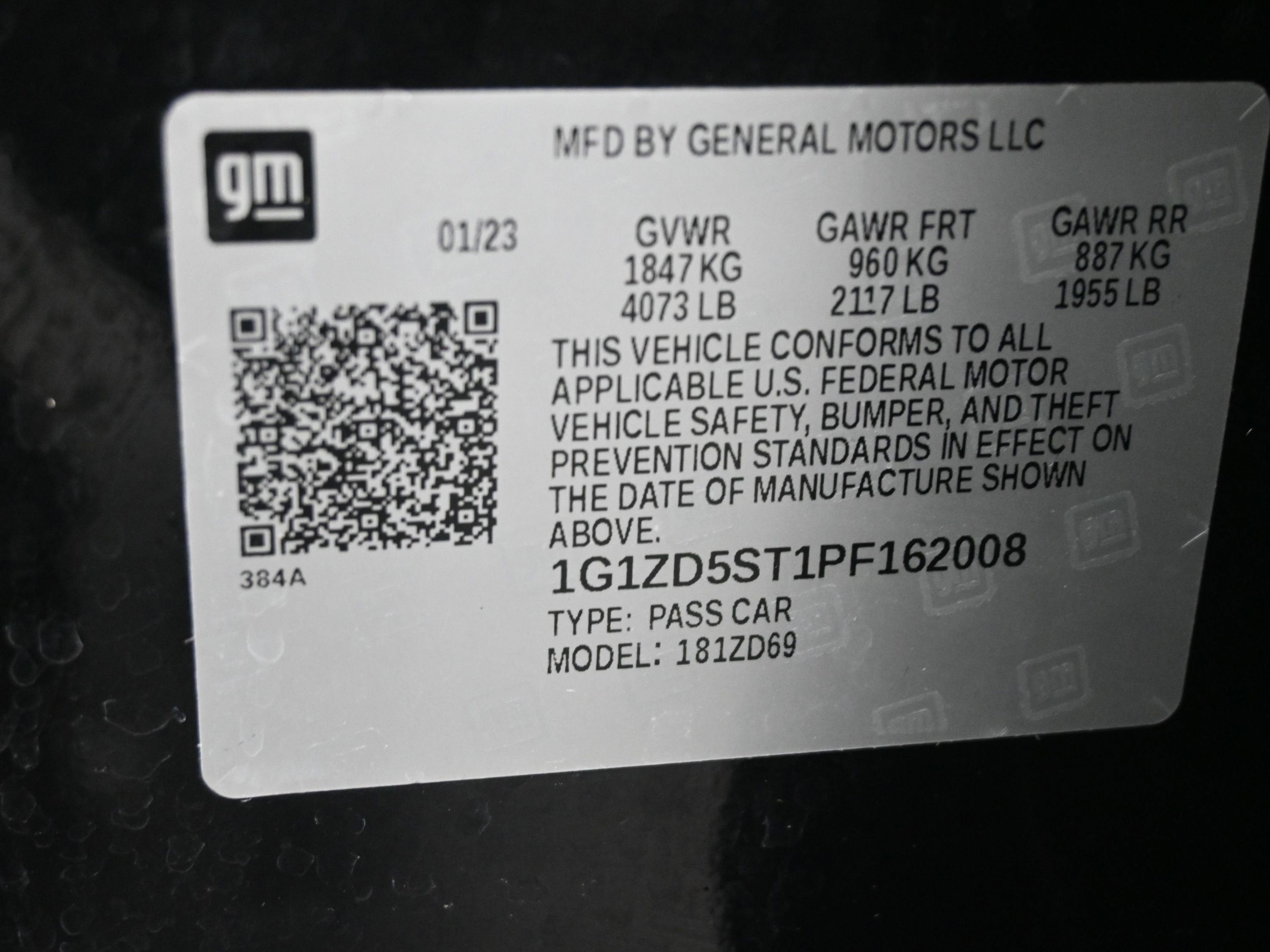 2023 Chevrolet Malibu LT