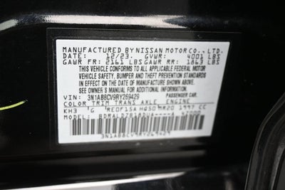 2024 Nissan Sentra SV
