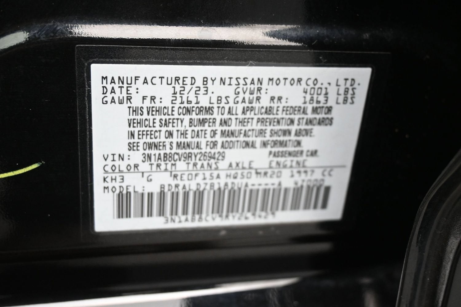 2024 Nissan Sentra SV