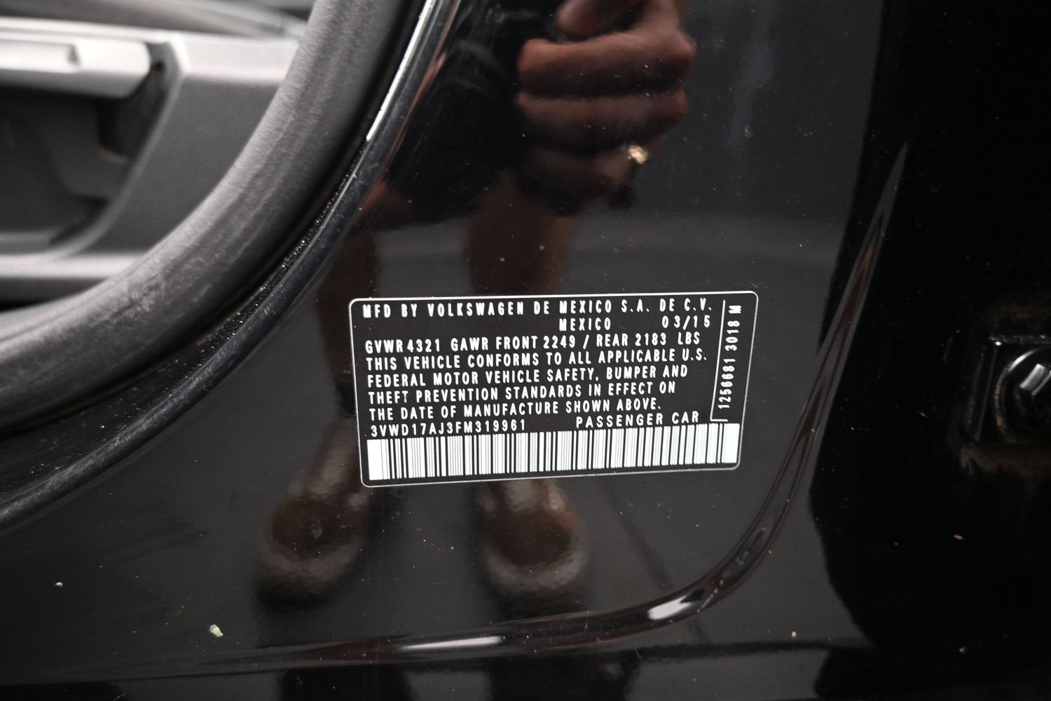 2015 Volkswagen Jetta 1.8T SE