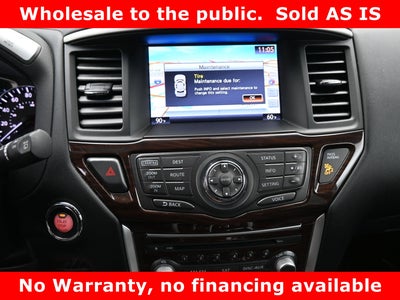 2013 Nissan Pathfinder Platinum