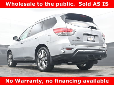 2013 Nissan Pathfinder Platinum