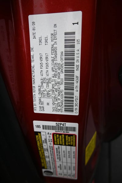 2020 Toyota Tacoma 4WD TRD Sport