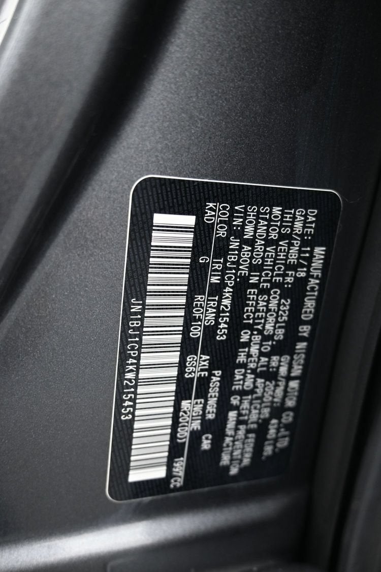 2019 Nissan Rogue Sport S