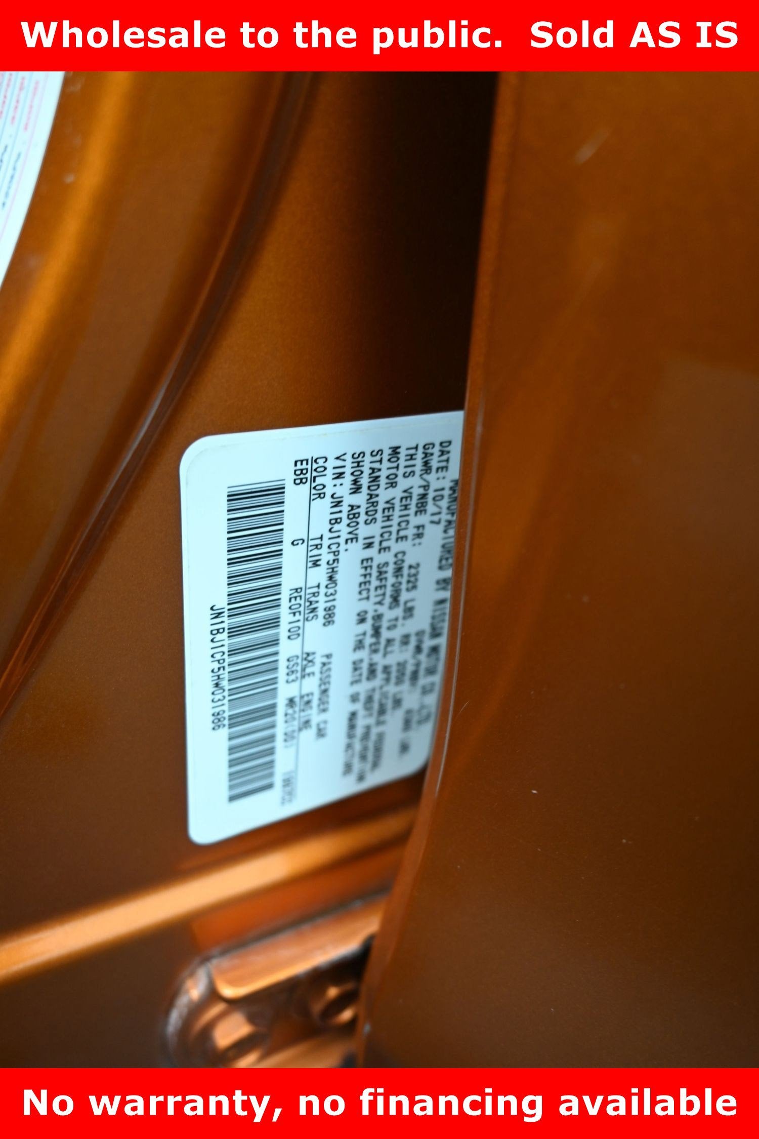 2017 Nissan Rogue Sport SV