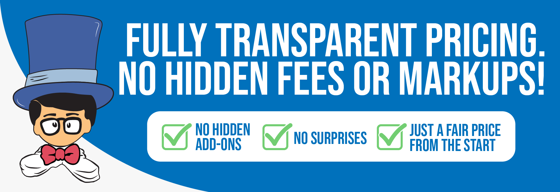 Transparent Pricing